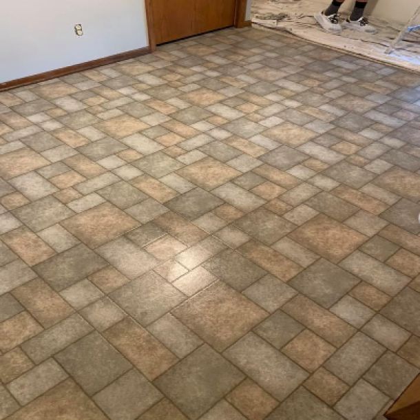 Tile Grout Cleaning Results 1