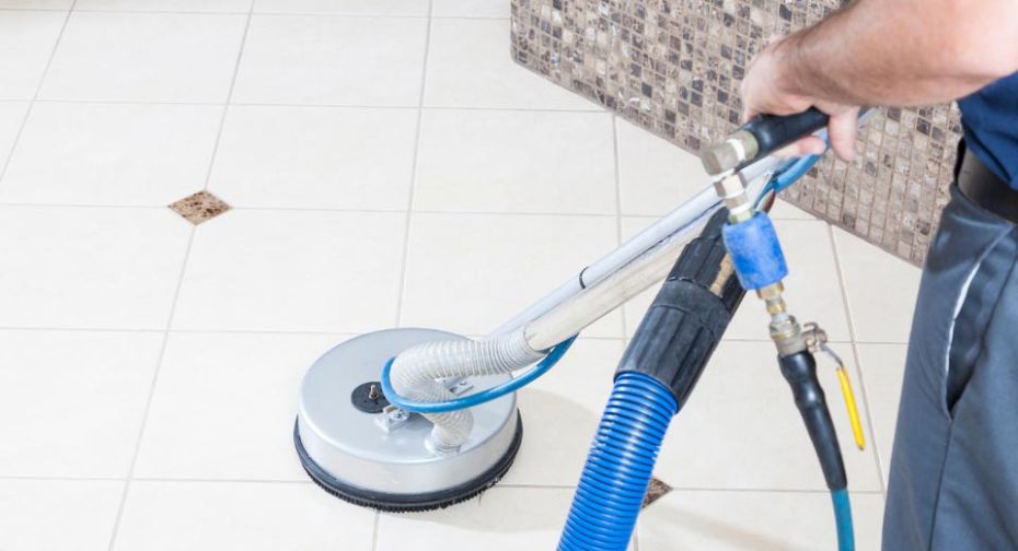 ramsey professional tile grout cleaning